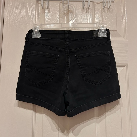 Black Booty Shorts - Picture 2 of 3